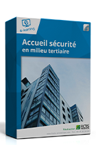 Pochette formation e-learning "Accueil sécurité en milieu tertiaire".